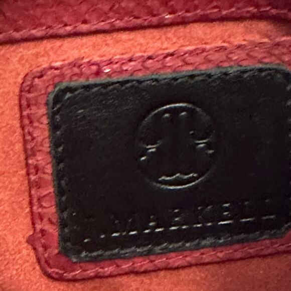 J. Markell Small Asher Crossbody Garnet - Natural Python - Picture 8 of 10